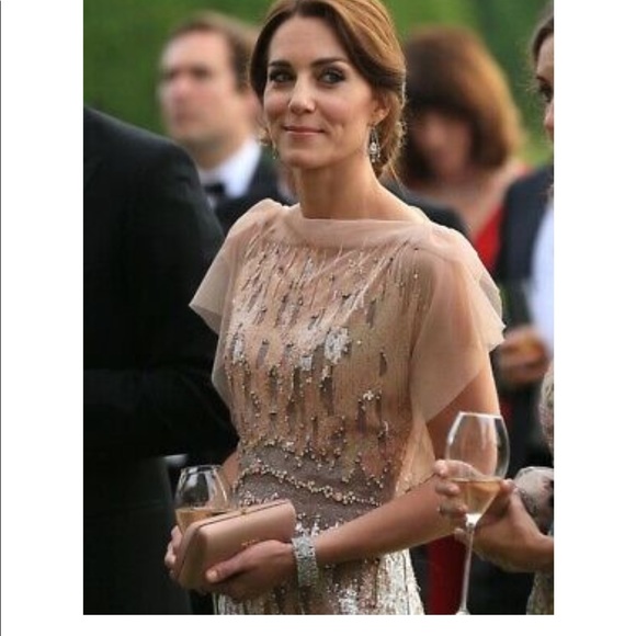 Jenny Packham Nude Sequin Dress Spring 2011 🤎 - Picture 12 of 17